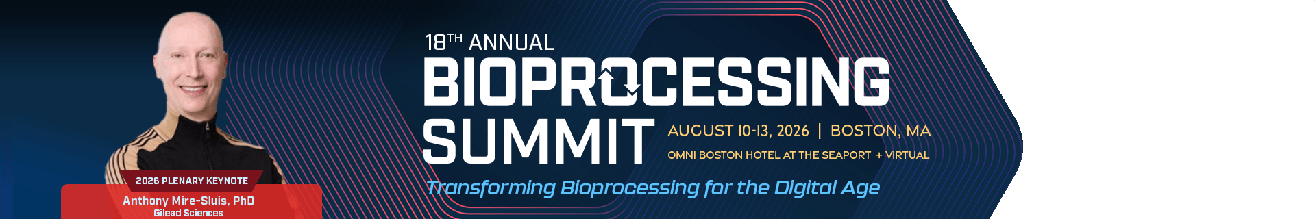 Bioprocessing Summit Hero Banner