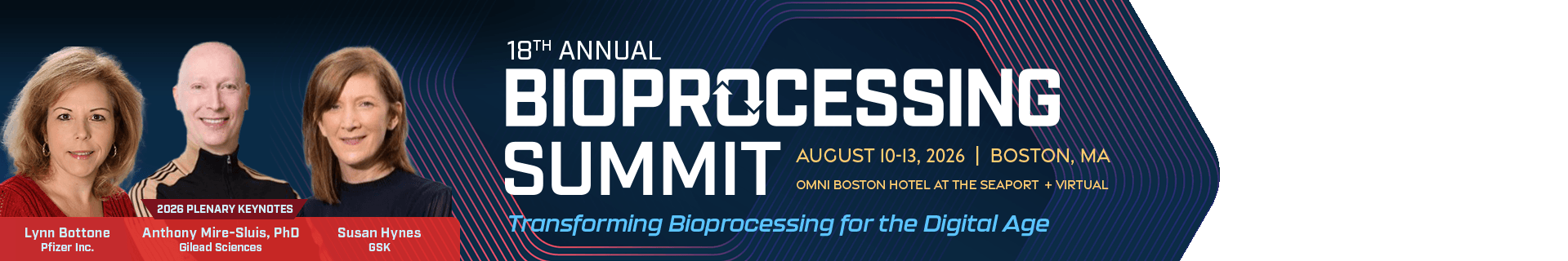 Bioprocessing Summit Hero Banner