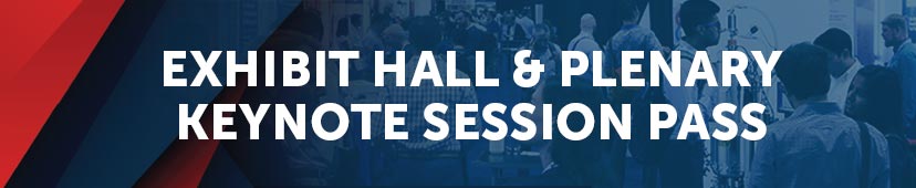 Exhibit Hall & Keynote Passes Available